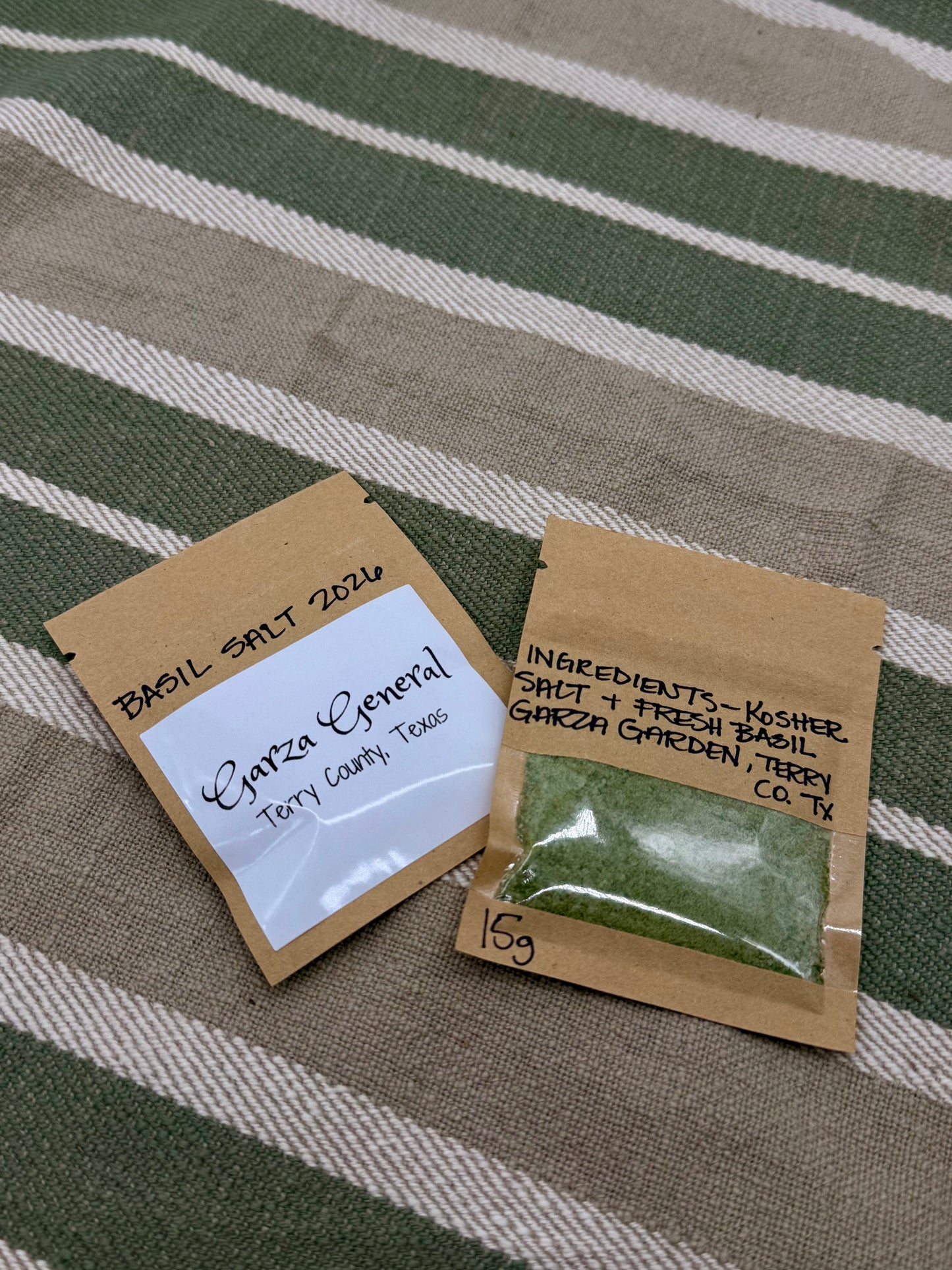 Basil Salt