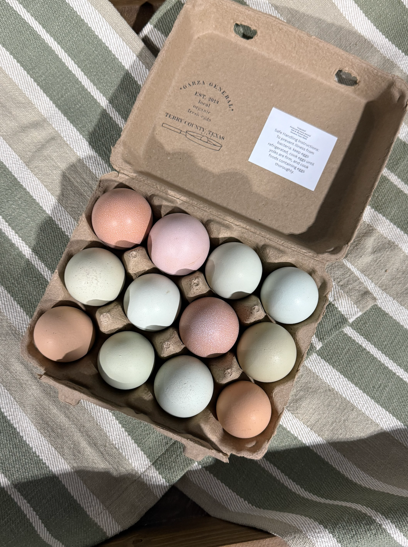 Garza General Farm Fresh Eggs