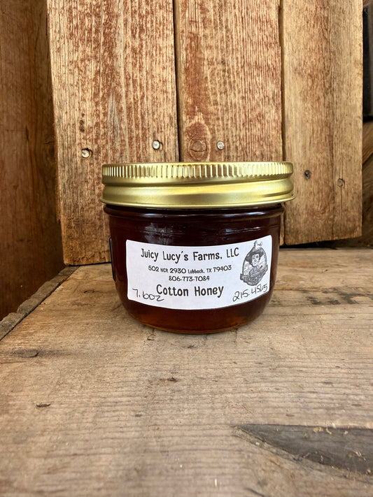 Idalou Harvest Co Cotton Honey — Half Pint