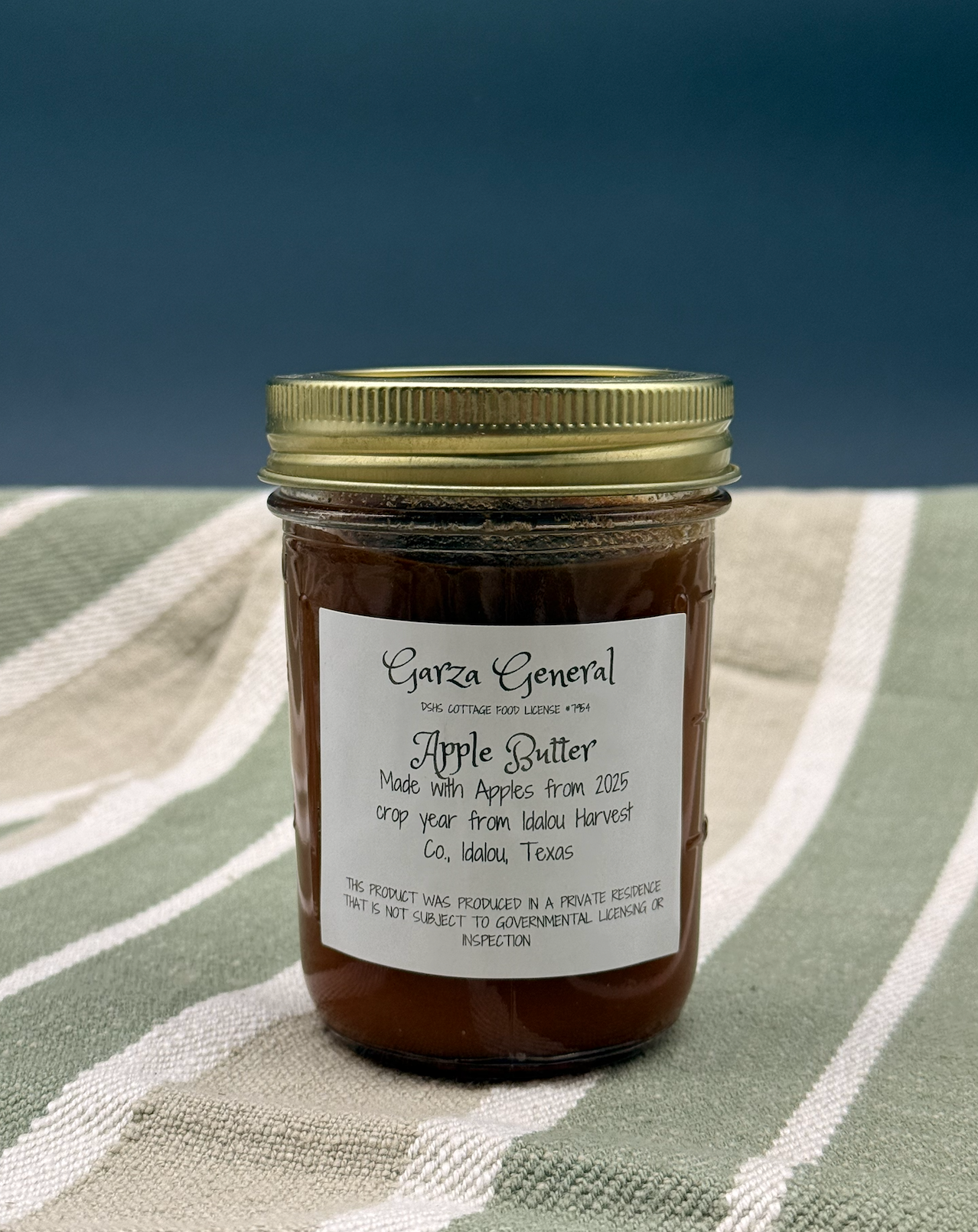 Garza General Apple Butter