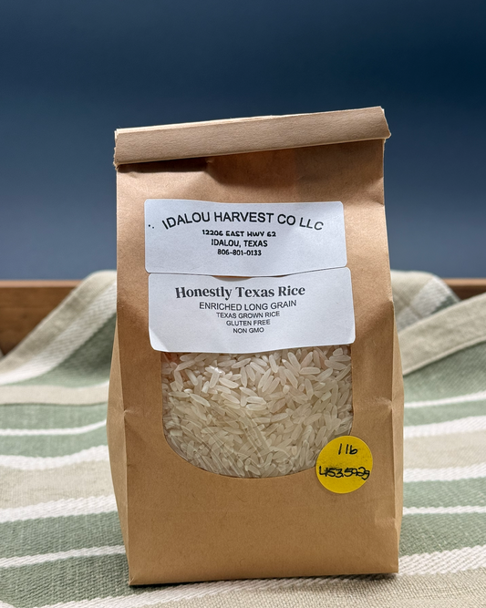 Idalou Harvest Co Honestly Texas Rice