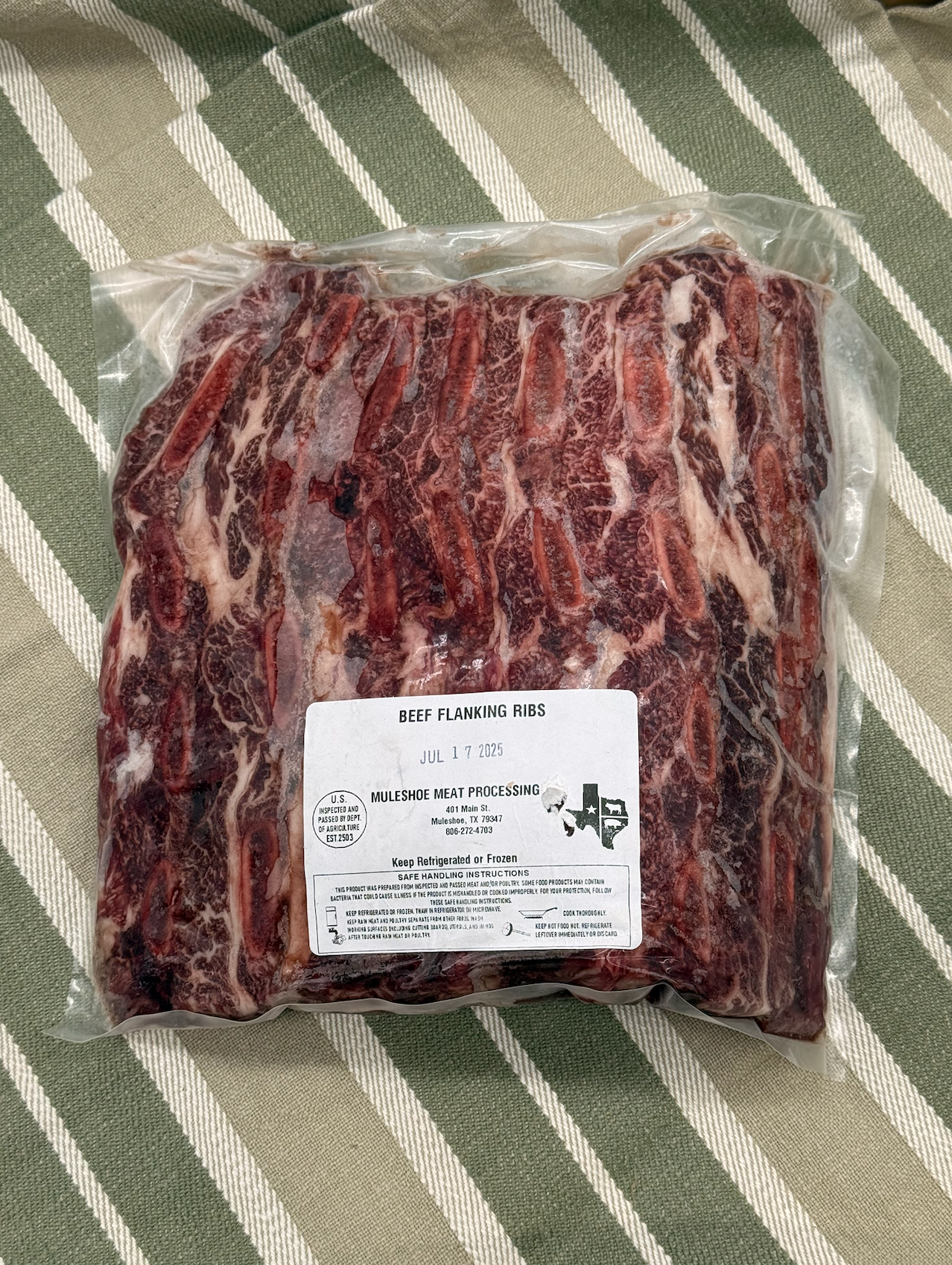 Beef Flanking Ribs