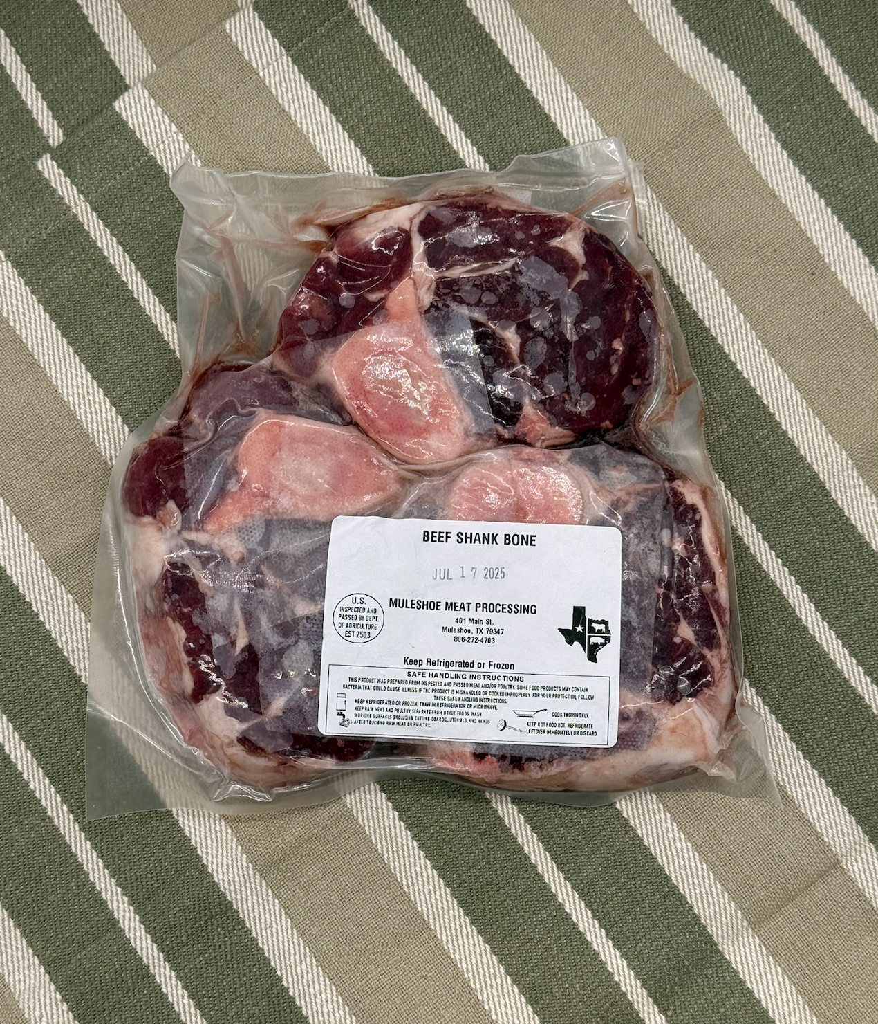 Beef Shank Bone