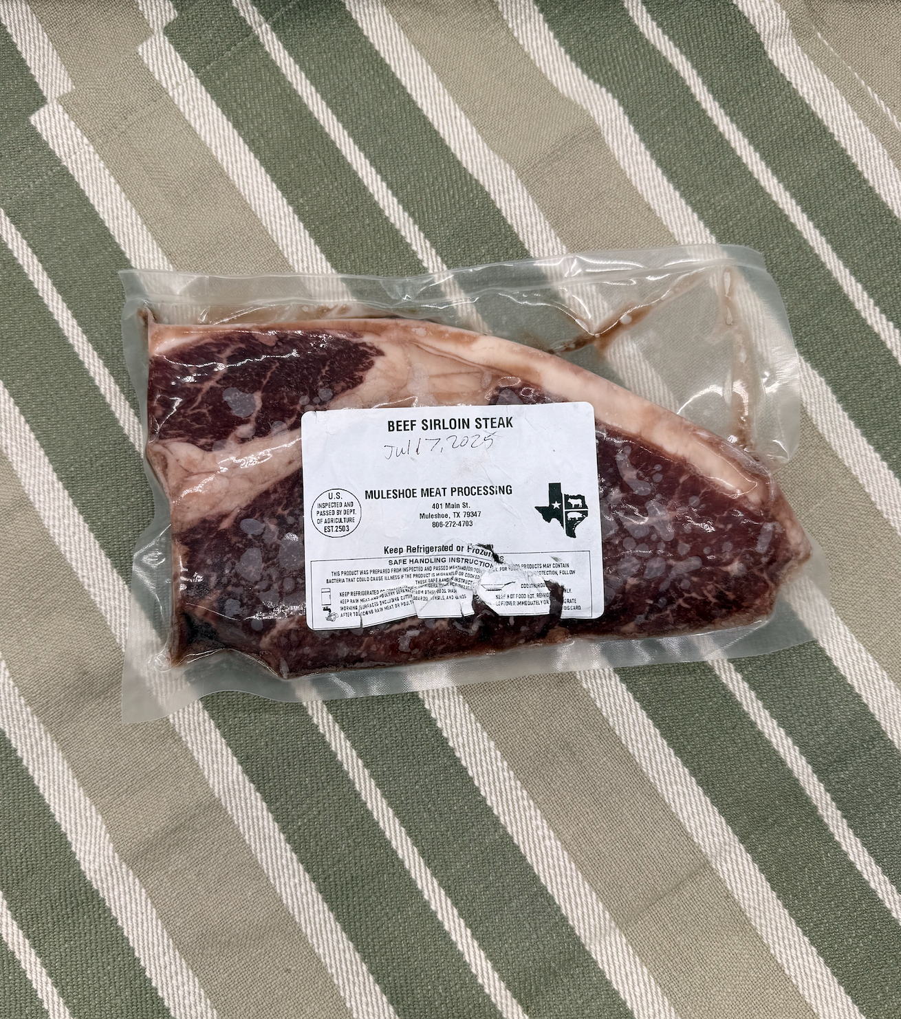 Beef Sirloin Steak